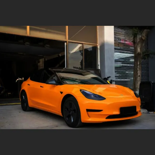 Ravoony Gloss Crystal Mclaren Orange Wrap