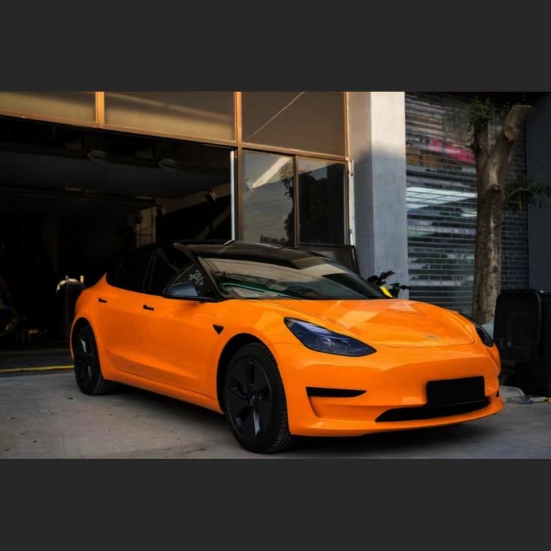 Ravoony Plus Gloss Crystal Mclaren Orange Wrap