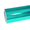 Ravoony Plus Glossy Chrome Mint Green Car Vinyl Wrap