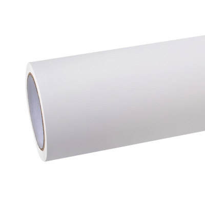 Ravoony Plus Matte Alpine White Car Wrap 01