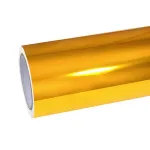 Ravoony Plus Yellow Gold Chrome Vinyl Car Wrap