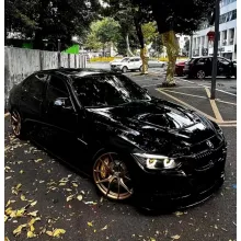 Glossy Crystal Black Car Vinyl Wrap