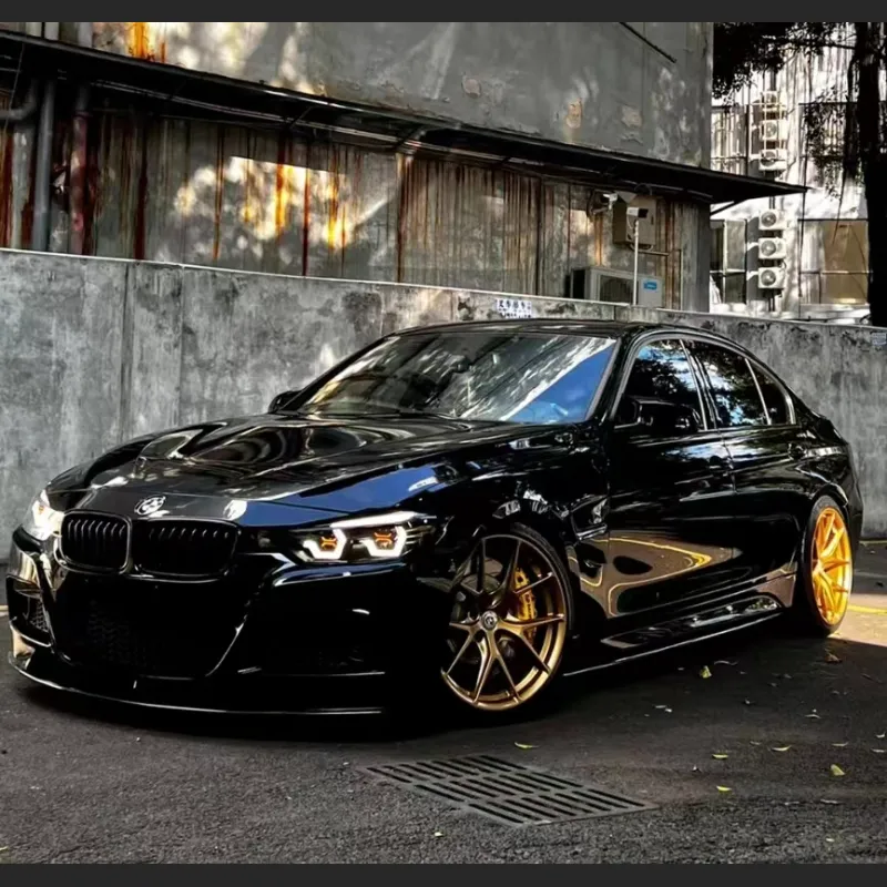 BMW 3 SERIES G2x Wrap, Best Ravoony Gloss Metallic Black Car Vinyl Wrap BMW  3 SERIES G2x Wrap 