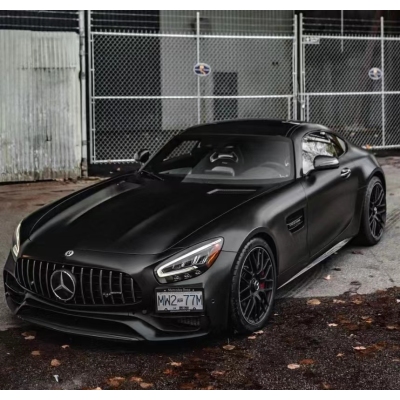 Ravoony Plus Matte Black Car Vinyl Wrap 02
