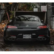 Matte Black Car Vinyl Wrap