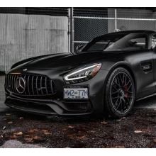 Matte Black Car Vinyl Wrap