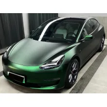 Matte Venom Green Car Wrap