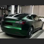 Ravoony Plus Matte Chrome Venom Green Car Wrap