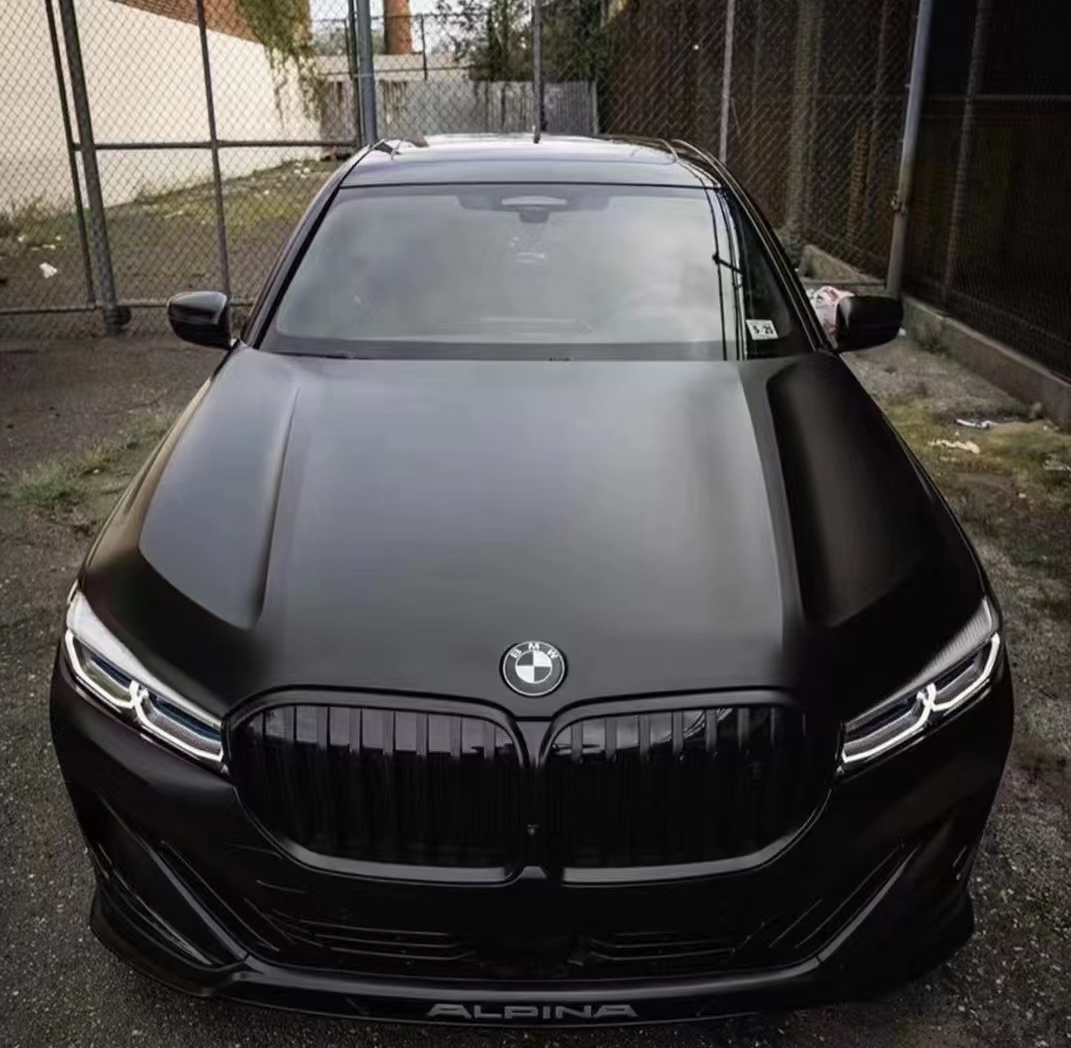 Best Ravoony Satin Black Car Wrap