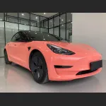 Ravoony Plus Glossy Paggy Pink Car Vinyl Wrap