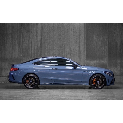 Ravoony Plus PET Gloss China Blue Car Vinyl Wrap 02