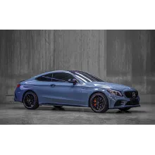 China Blue Car Vinyl Wrap
