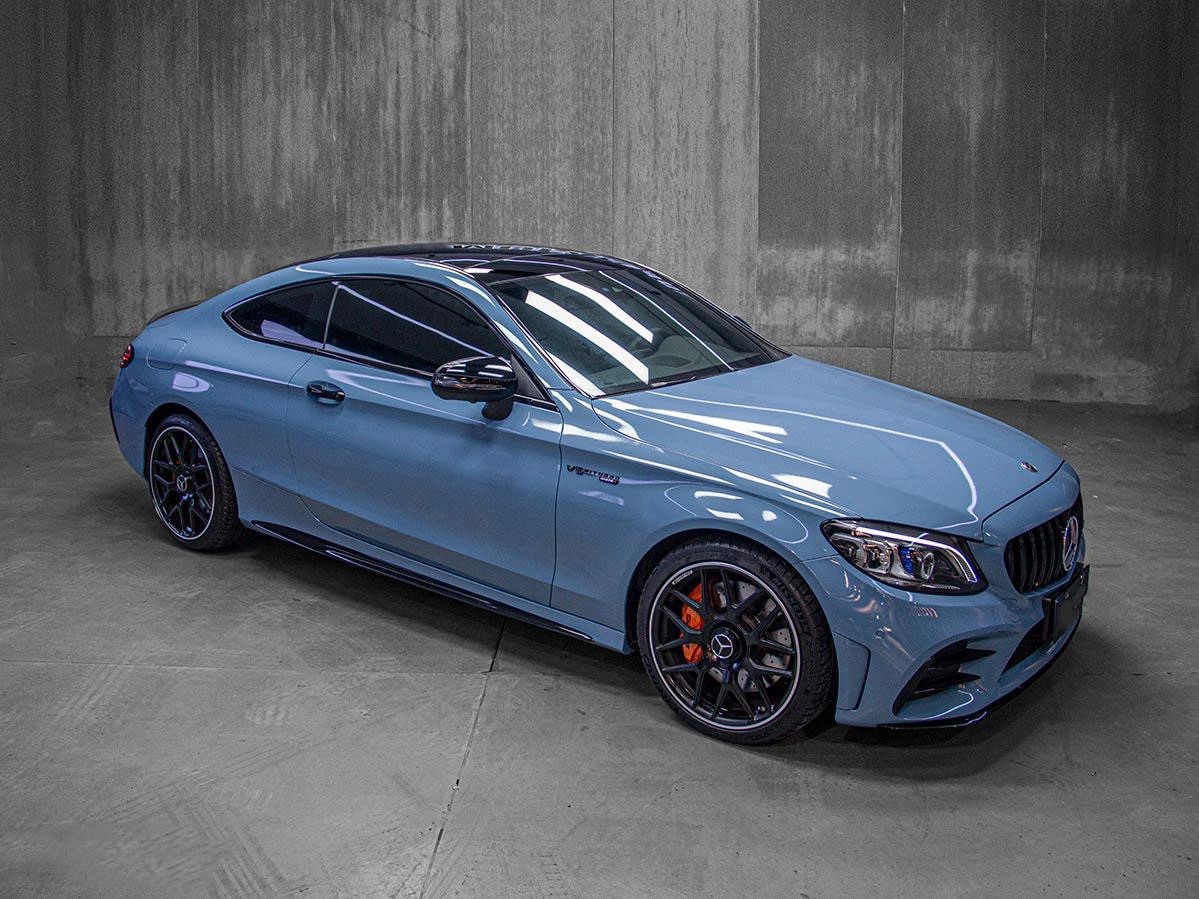 Ravoony Plus Gloss China Blue Car Vinyl Wrap