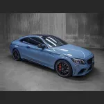 Ravoony Plus PET Gloss China Blue Car Vinyl Wrap