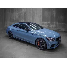 China Blue Car Vinyl Wrap