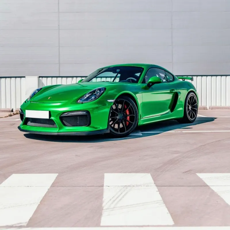  Ravoony Plus Glossy Metal Flame Green Vinyl Car Wrap