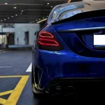 Ravoony Plus Porsche Gloss Gentian Blue Vinyl Car Wrap