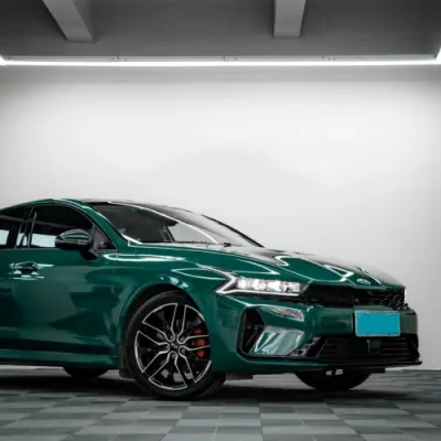 Ravoony Plus Audi Gloss Goodwood Green Vinyl Car Wrap 02