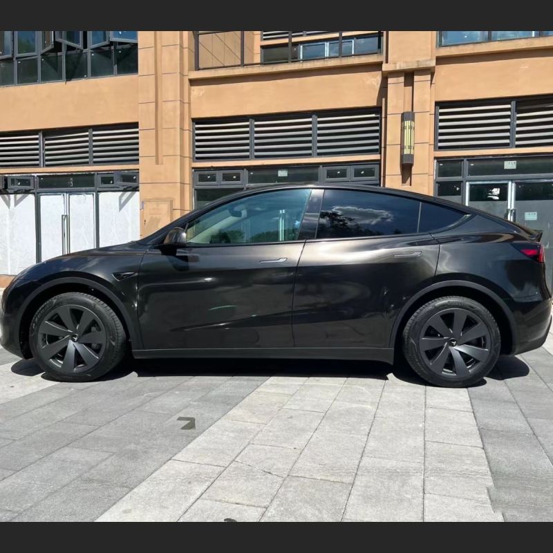  Ravoony Plus Glossy Metal Paint Black Car Wrap
