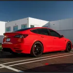 Ravoony Plus Porsche Gloss Carmine Red Vinyl Car Wrap Mazda Wrap