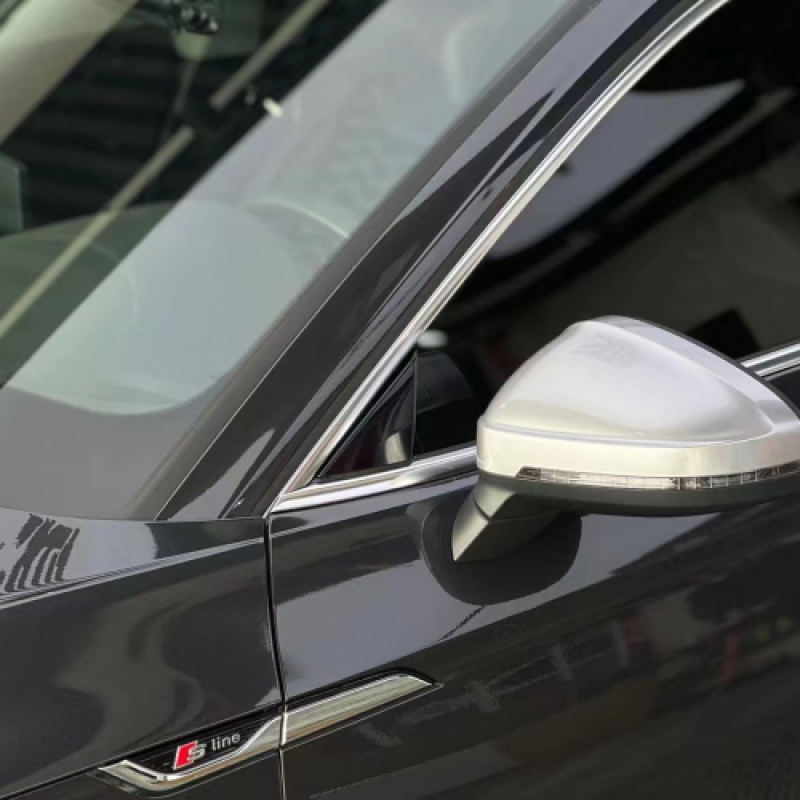 Ravoony Plus Porsche Gloss Volcano Grey Car Vinyl Wrap
