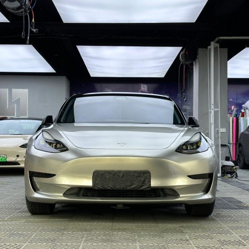 Ravoony Plus BMW Gloss Chrome Champagne Gold Car Vinyl Wrap