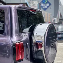 Bentley Gloss Grey Violet Car Vinyl Wrap