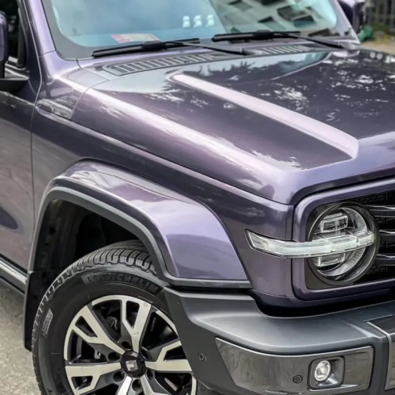 Bentley Gloss Grey Violet Car Vinyl Wrap