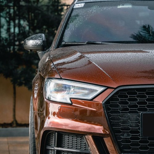 Ravoony Plus Porsche Gloss Terra Brown Vinyl Car Wrap