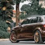 Ravoony Plus Porsche Gloss Terra Brown Vinyl Car Wrap