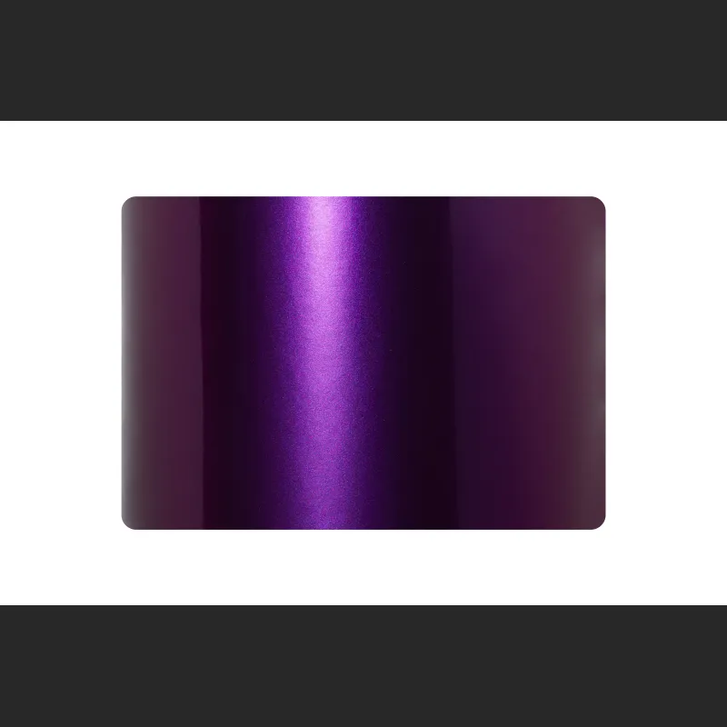 Ravoony Plus Ultra Gloss Metal Paint Grape Purple Vinyl Wrap Tesla Model Y Wrap
