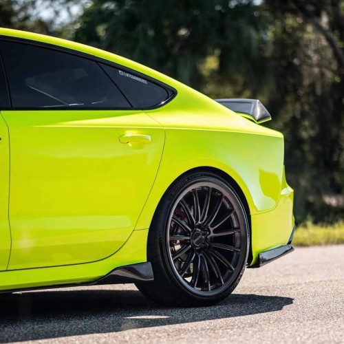 Ravoony Plus BMW Gloss Satin Neon Yellow Car Vinyl Wrap
