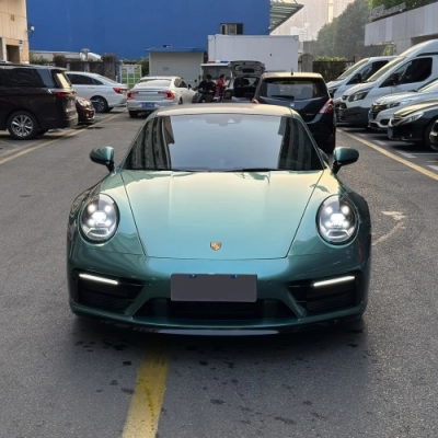 Ravoony Plus BYD Gloss Shiny Green Vinyl Car Wrap 02