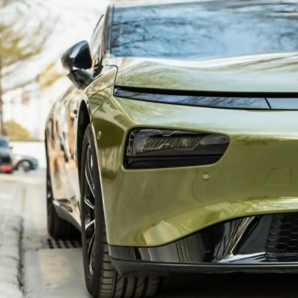 Ravoony Plus Audi Gloss Army Green Vinyl Car Wrap
