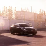 Ravoony Plus Gloss Black Car Wrap Q50 Wrap