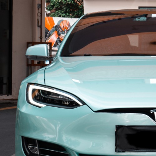 Ravoony Plus Gloss Macaron Moonlight Jade Vinyl Car Wrap