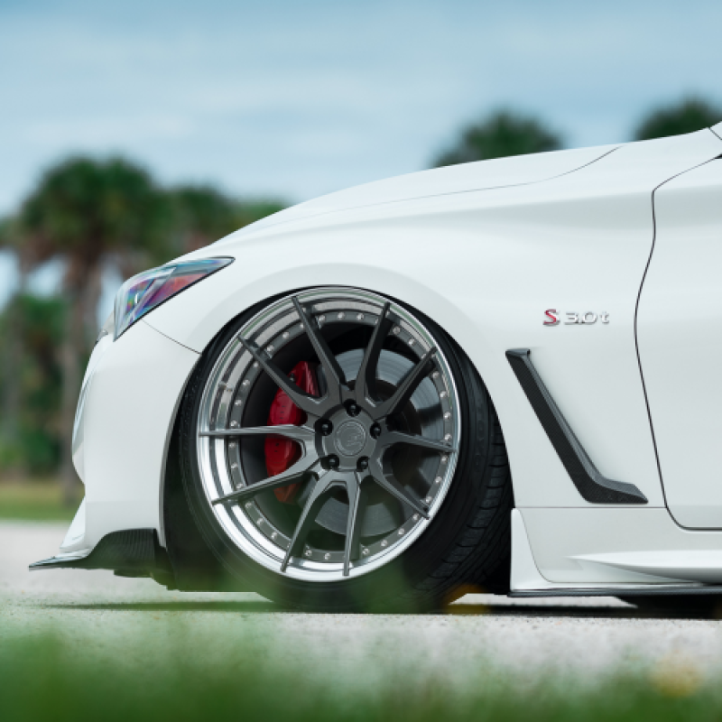 Ravoony Plus Gloss Crystal White Car Vinyl Wrap Q60 Wrap