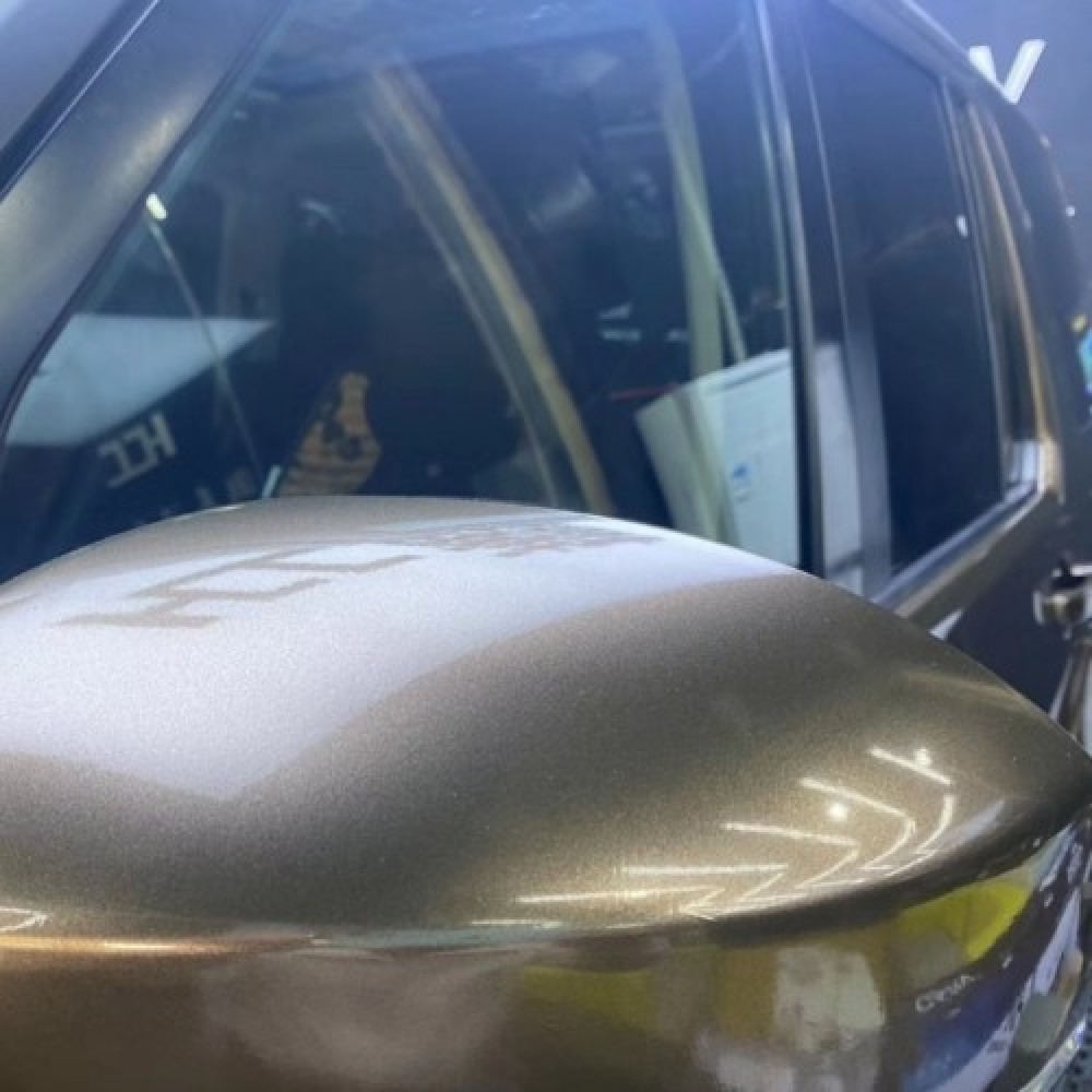 Ravoony Plus Gloss Heavy Metallic Brown Vinyl Car Wrap
