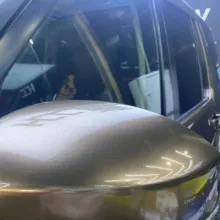 Gloss Heavy Metallic Brown Vinyl Car Wrap