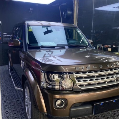 Ravoony Plus Gloss Heavy Metallic Brown Vinyl Car Wrap