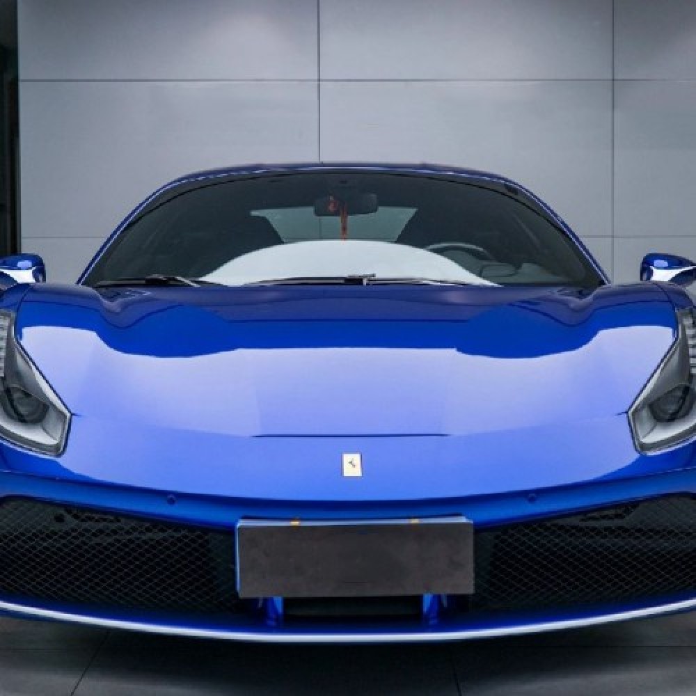   Ravoony Plus Gloss Metallic Blueberry Blue Vinyl Car Wrap