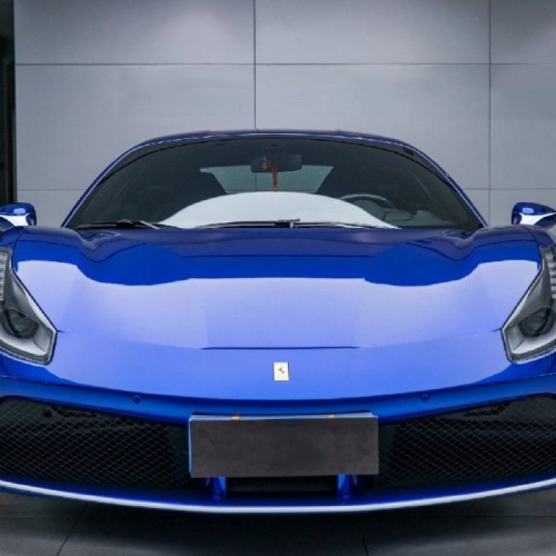   Ravoony Plus Gloss Metallic Blueberry Blue Vinyl Car Wrap