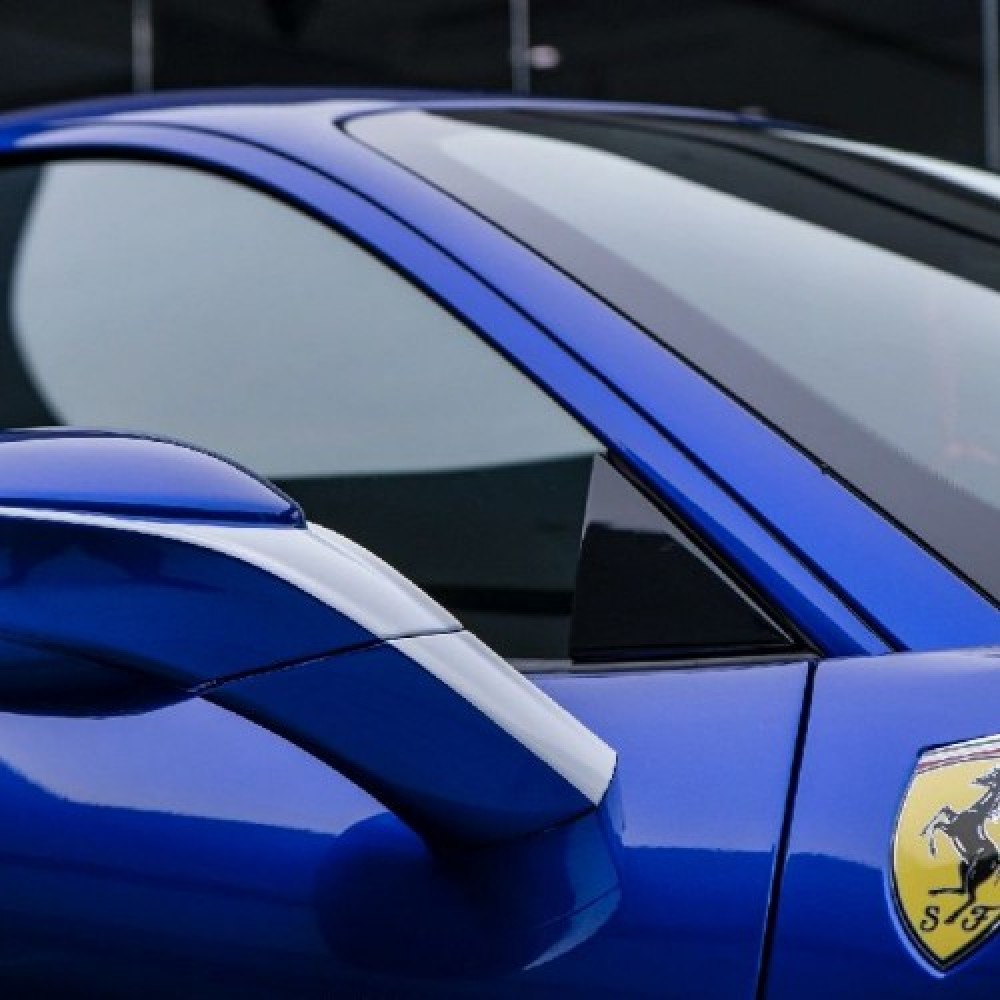   Ravoony Plus Gloss Metallic Blueberry Blue Vinyl Car Wrap