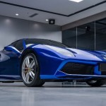   Ravoony Plus Gloss Metallic Blueberry Blue Vinyl Car Wrap