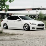 Ravoony Plus Gloss White Car Wrap Q50 Wrap
