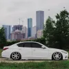 Ravoony Gloss White Car Wrap Q50 Wrap