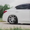 Ravoony Gloss White Car Wrap Q50 Wrap