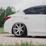 Ravoony Plus Gloss White Car Wrap Q50 Wrap