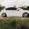 Ravoony Gloss White Car Wrap Q50 Wrap