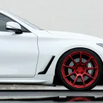 Ravoony Plus Satin White Car Wrap Q60 Wrap